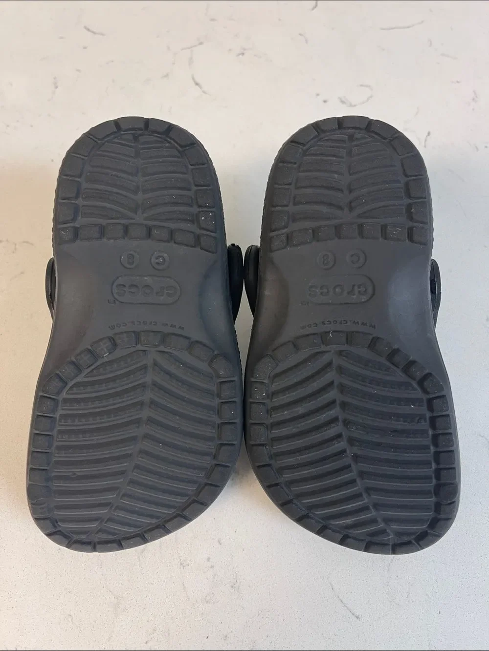 Crocs Kids' Classic Clog Black Size 8 Toddler
